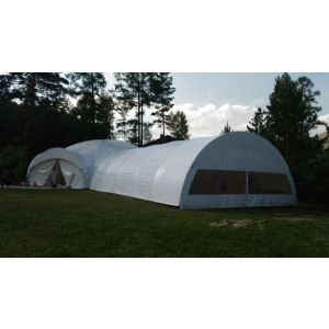 Арочный шатер 350 м.кв. (Green Park)