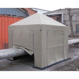 Палатка сварщика из брезента 2,5x2,5х2,5м